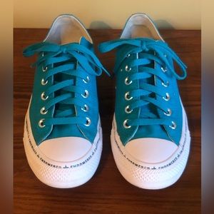 Converse Empowered by Her Teal Chuck Taylor All Star Sneakers for Women Size 8